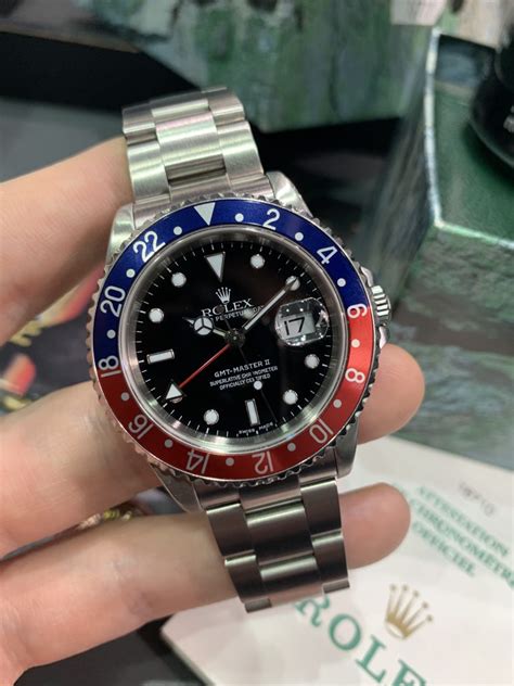 rolex gmt master pepsi bezel price